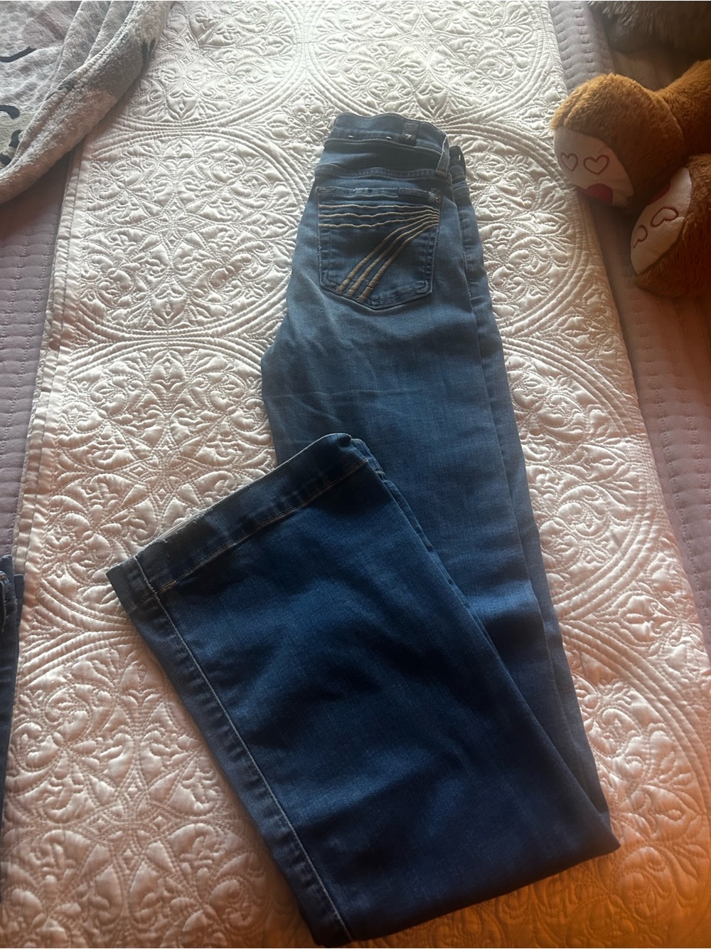 7 for all mankind dojo jeans Tailorless